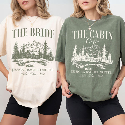 Rustic Bachelorette Camping T-Shirt