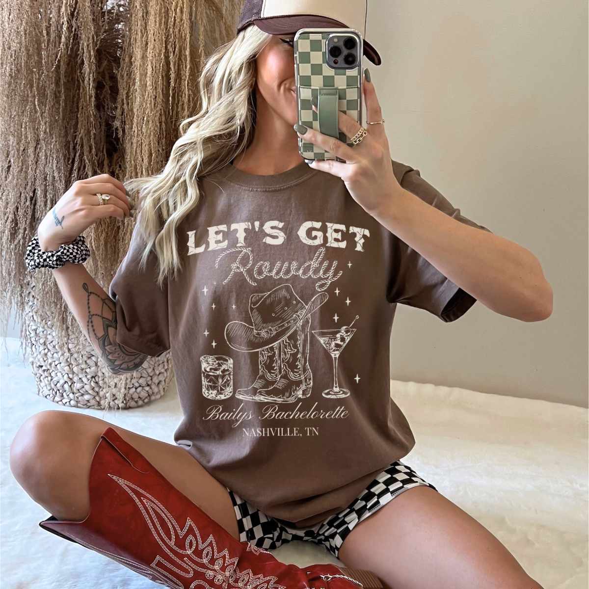"My Last Rodeo" & "Let's Get Rowdy" Bachelorette Tees