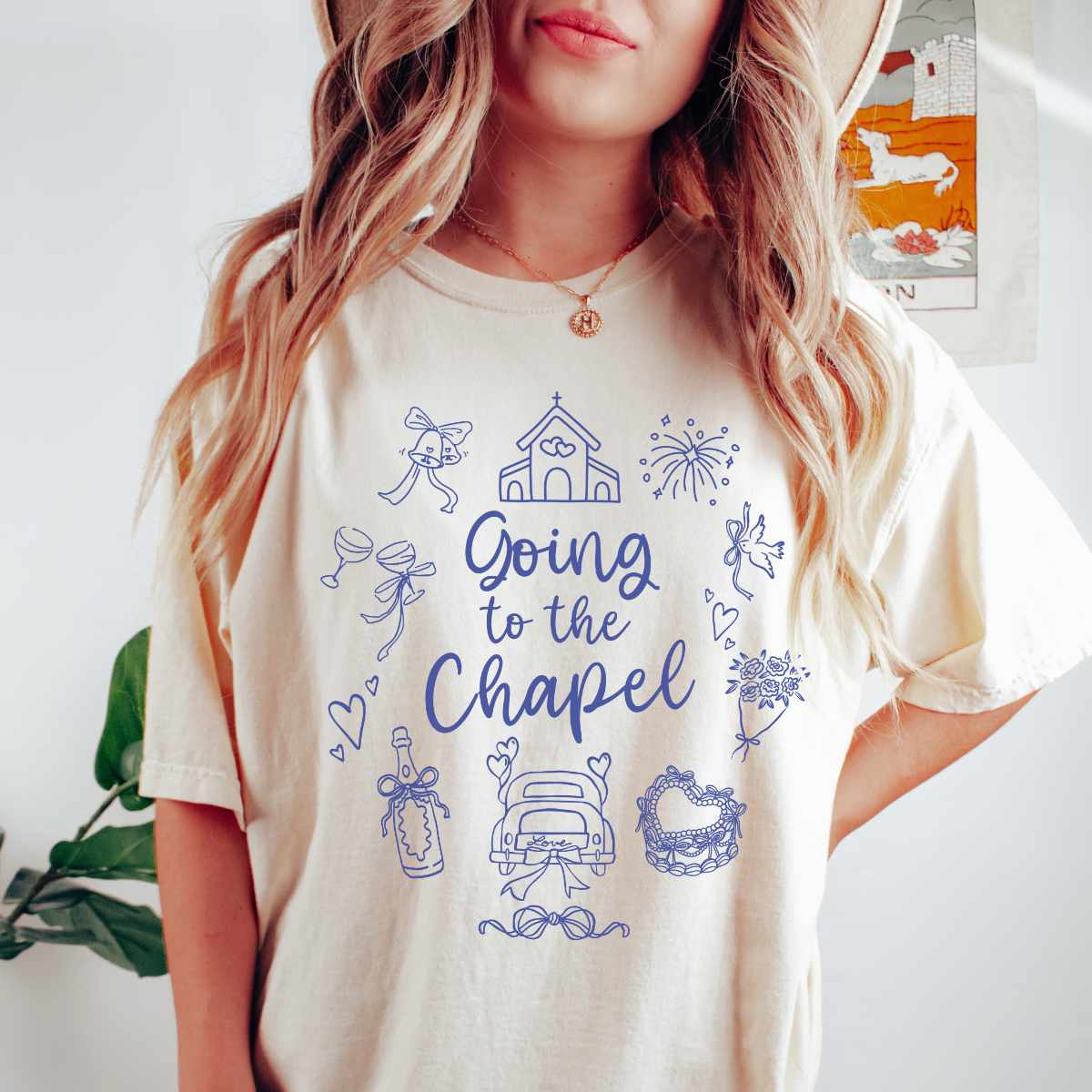 "Going to the Chapel" Wedding Tee