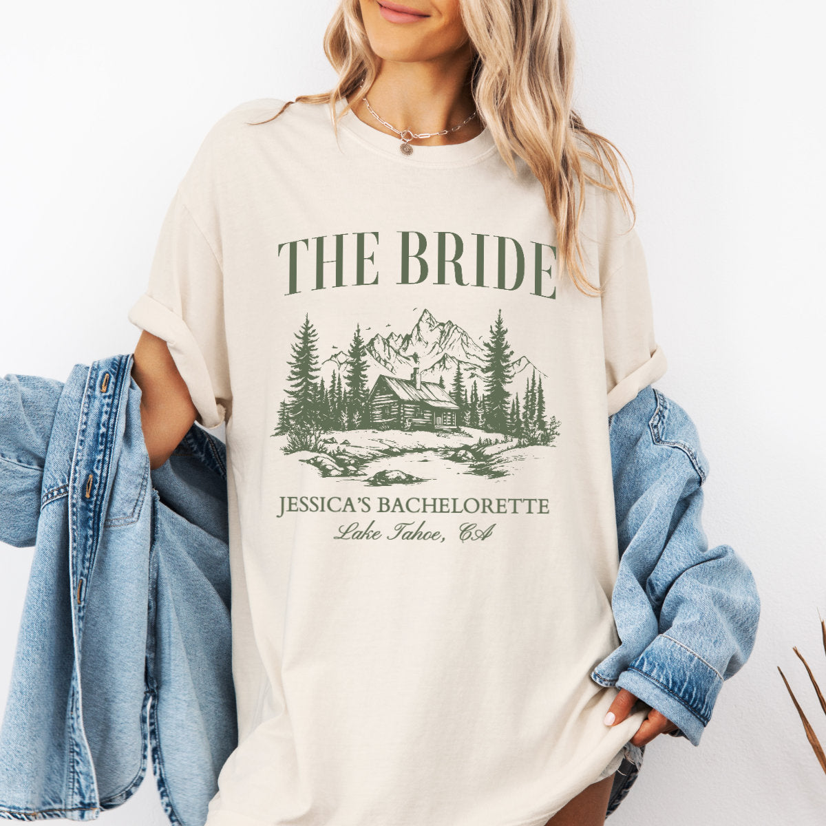 Rustic Bachelorette Camping T-Shirt