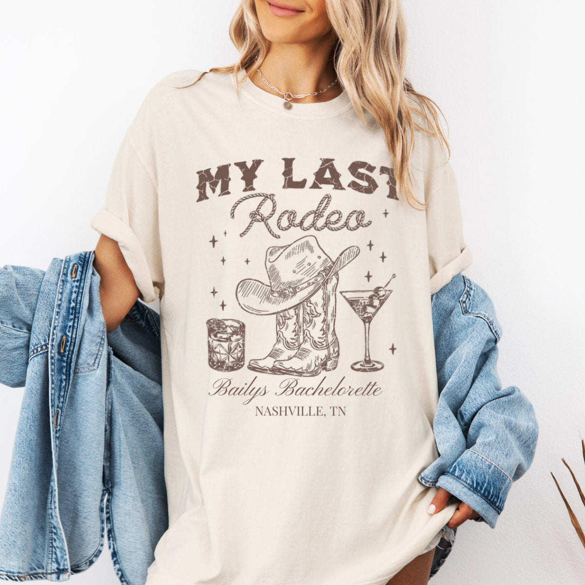 "My Last Rodeo" & "Let's Get Rowdy" Bachelorette Tees