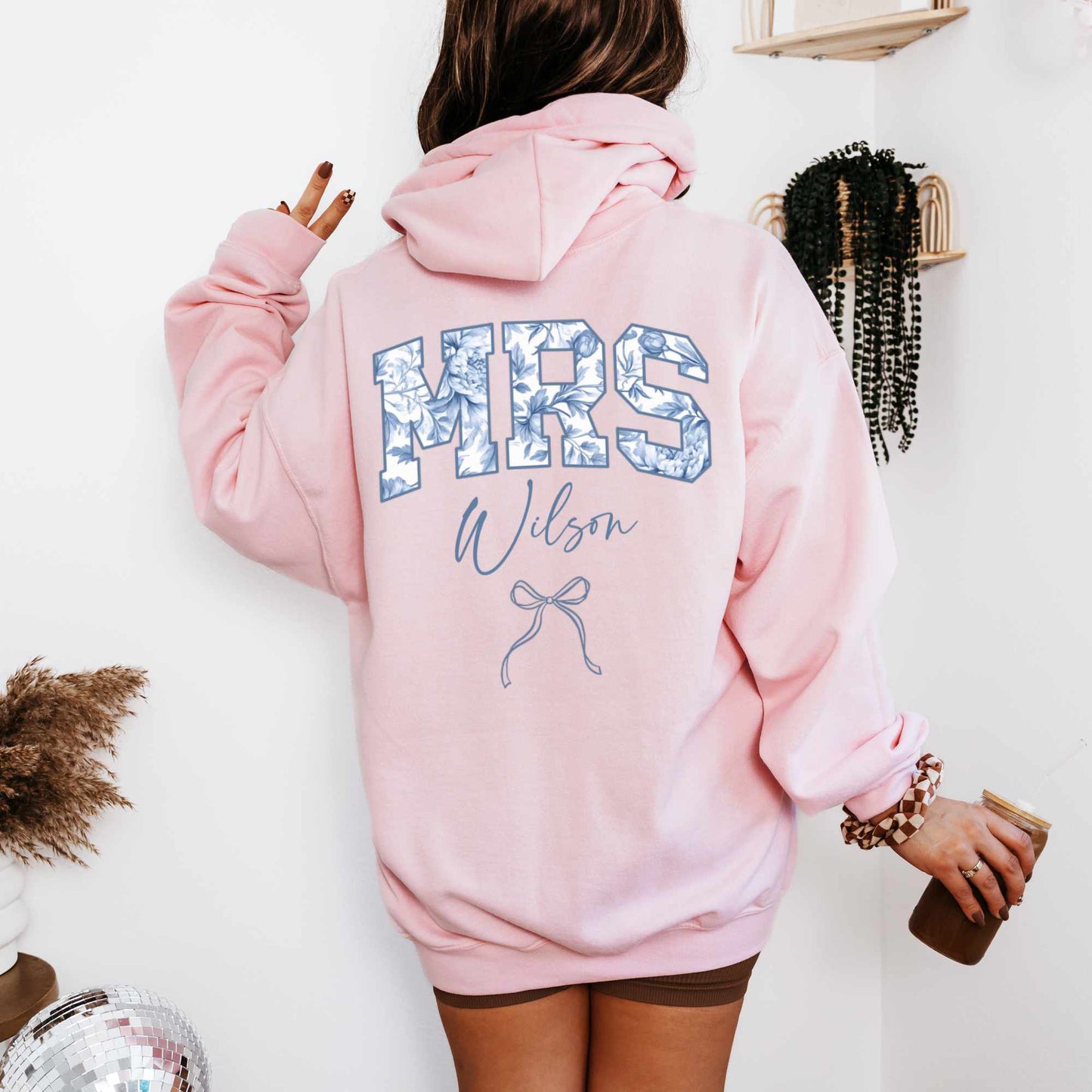 Mrs. Newlywed Personalized Hoodie