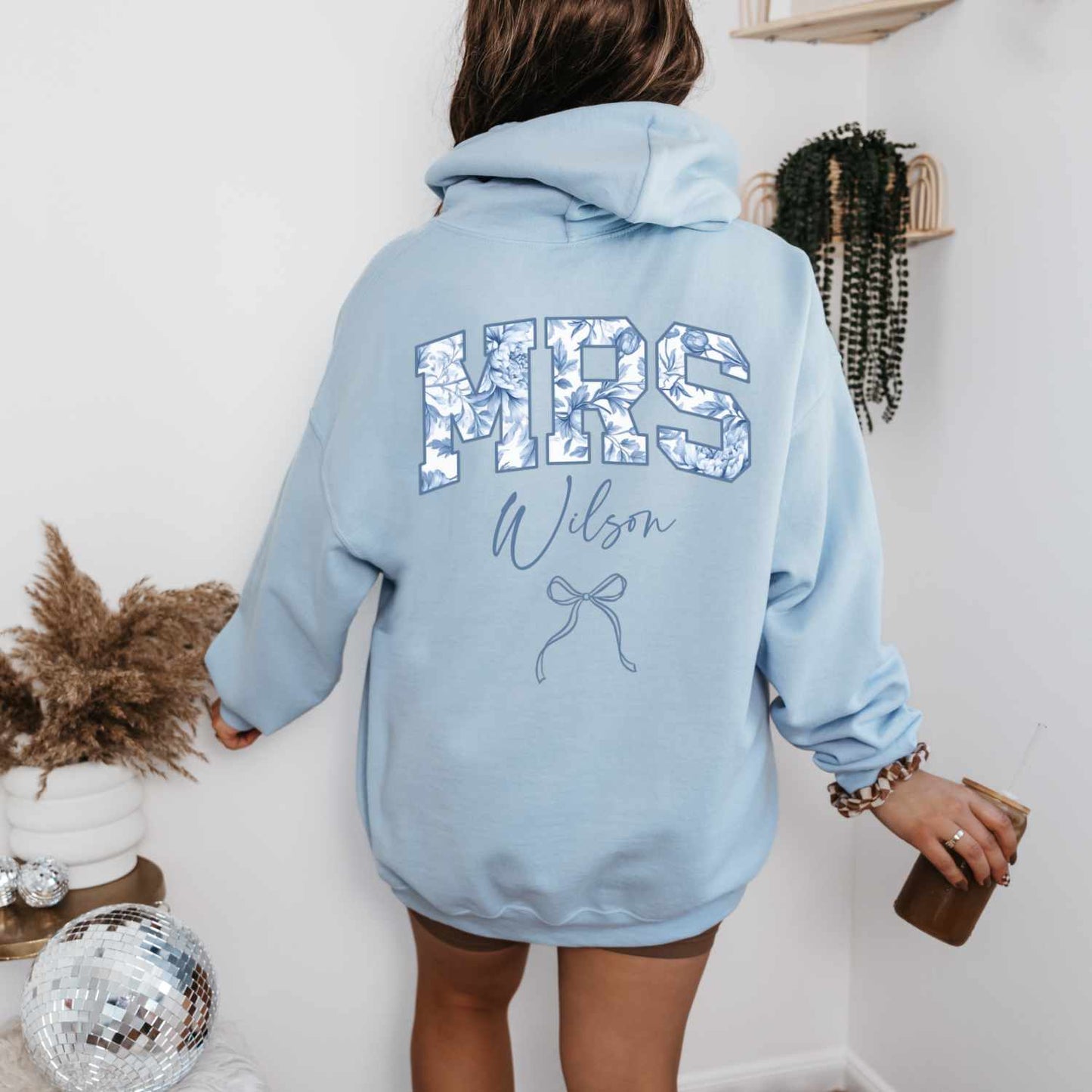 Mrs. Newlywed Personalized Hoodie
