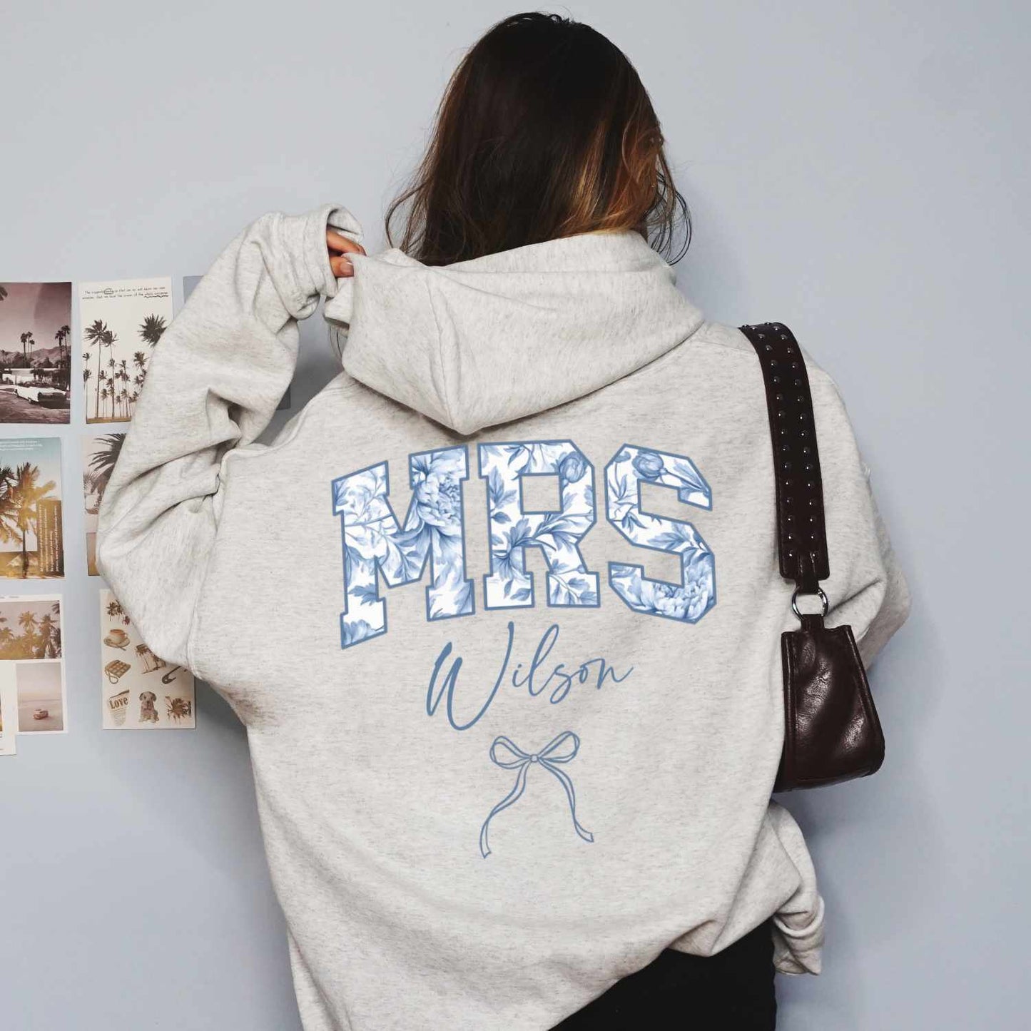 Mrs. Newlywed Personalized Hoodie