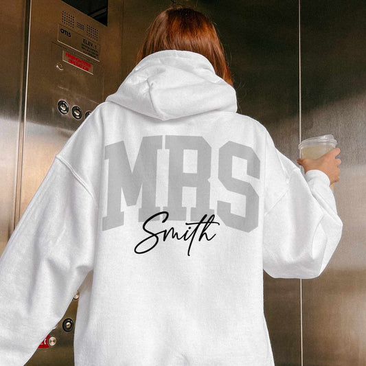 "MRS" Bride-to-be Custom Hoodie