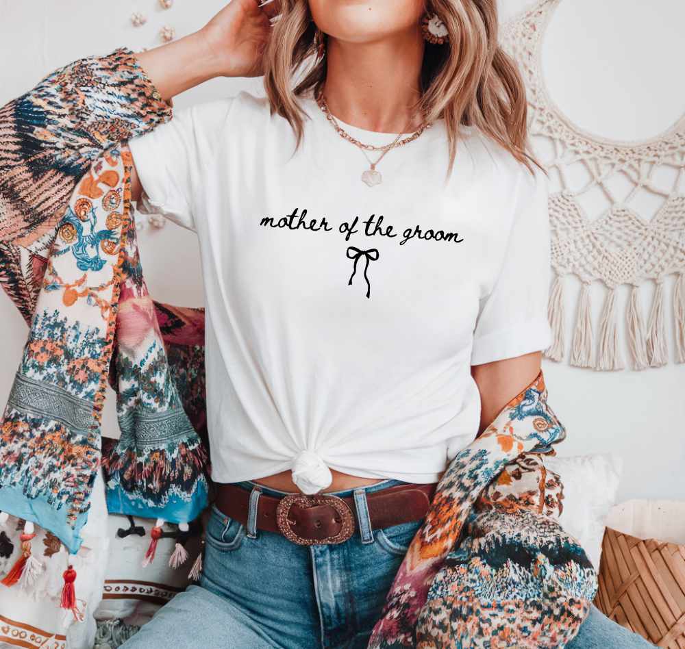 Mother of the Groom T-Shirt – Wedding Tee