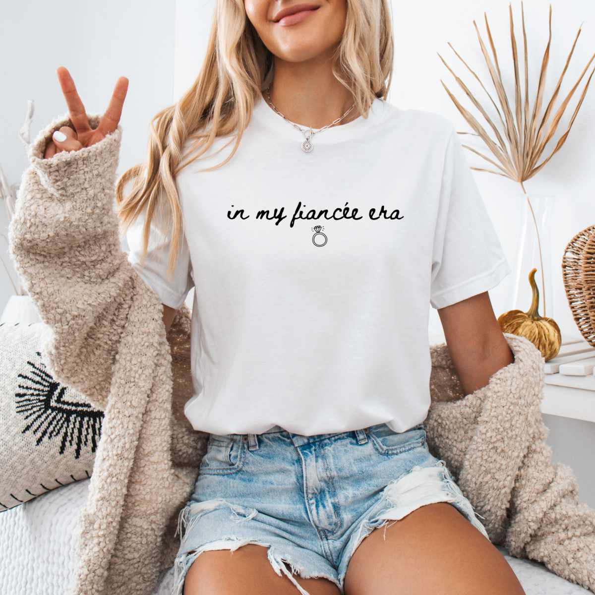 In My Fiancée Era T-Shirt – Bridal Engagement Tee