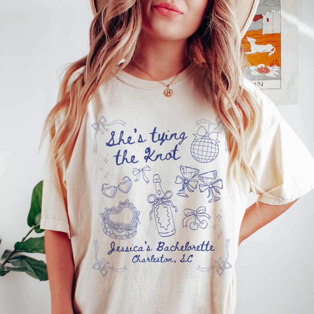 "She’s Tying the Knot" Bachelorette Tee