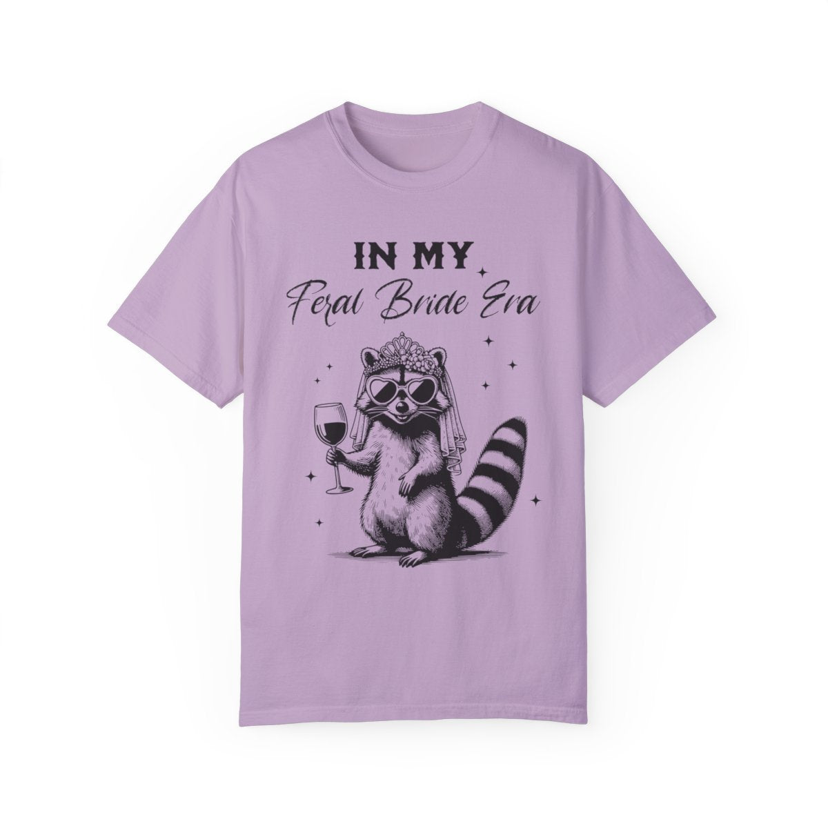 "In My Feral Bride Era" Comfort Colors T-Shirt β Funny Bridal Party Tee