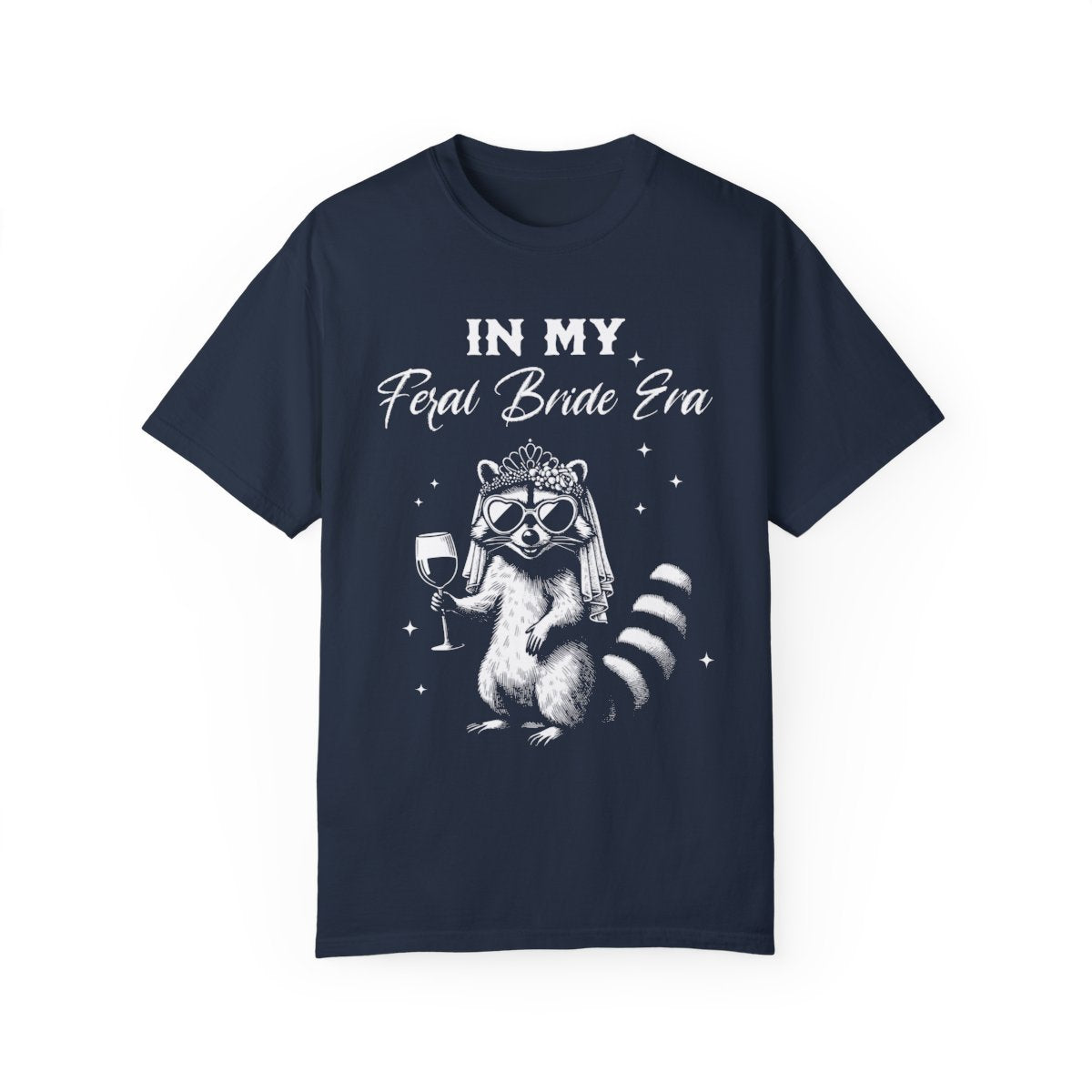 "In My Feral Bride Era" Comfort Colors T-Shirt β Funny Bridal Party Tee