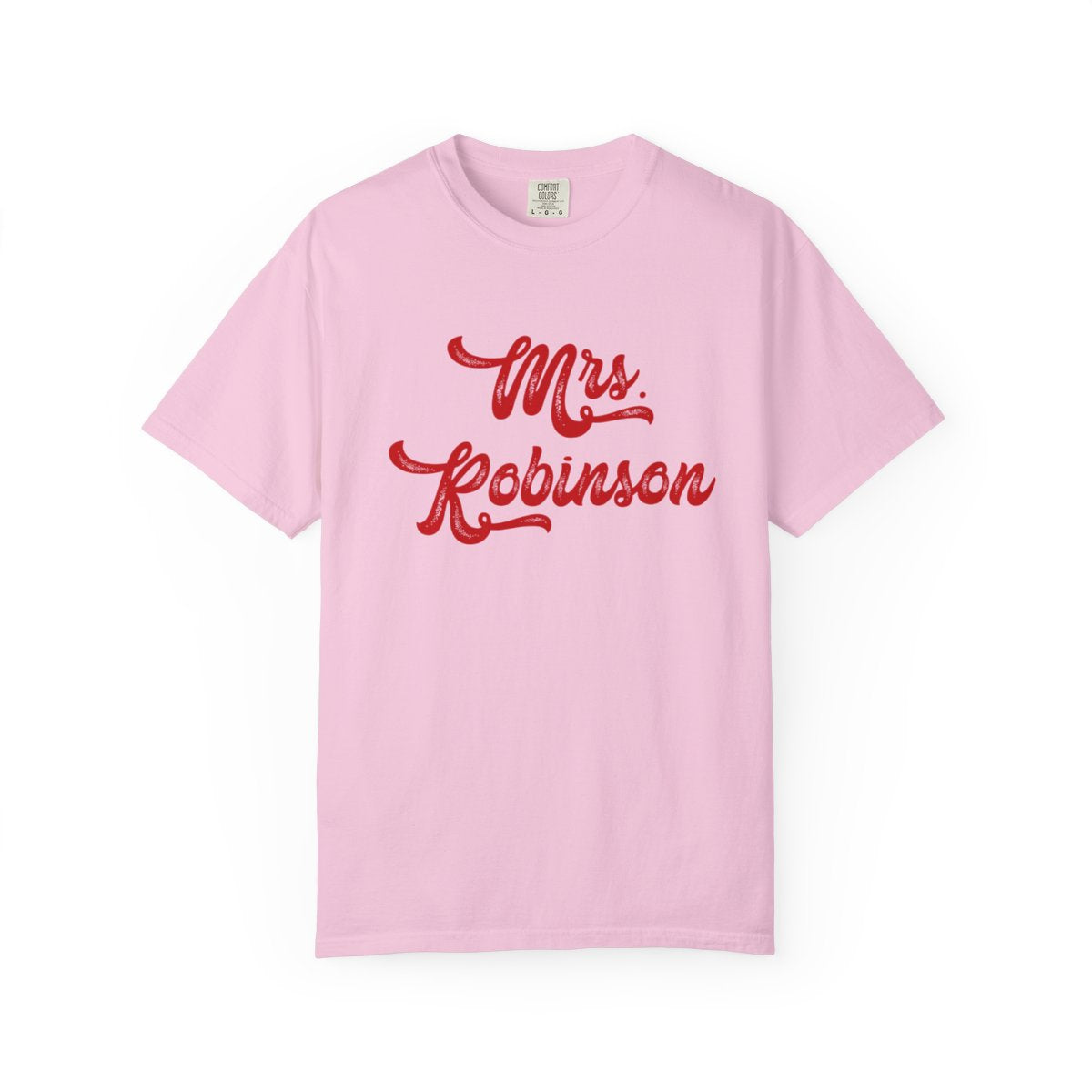 Personalized “Mrs.” T-Shirt – Custom Bridal Tee for the Newlywed Era