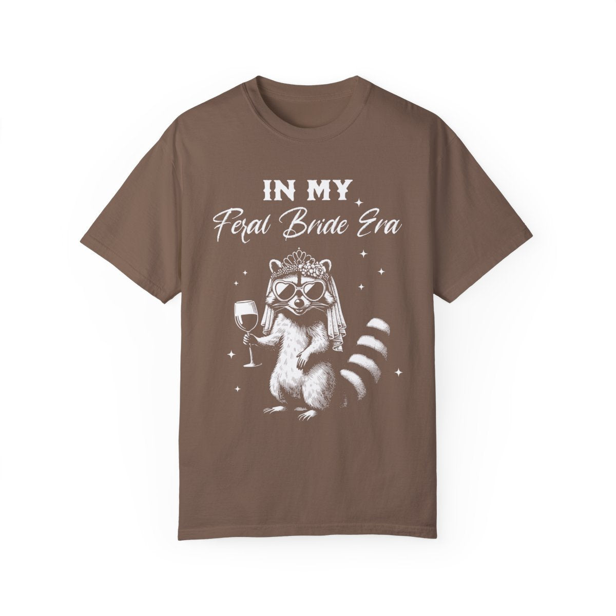 "In My Feral Bride Era" Comfort Colors T-Shirt β Funny Bridal Party Tee