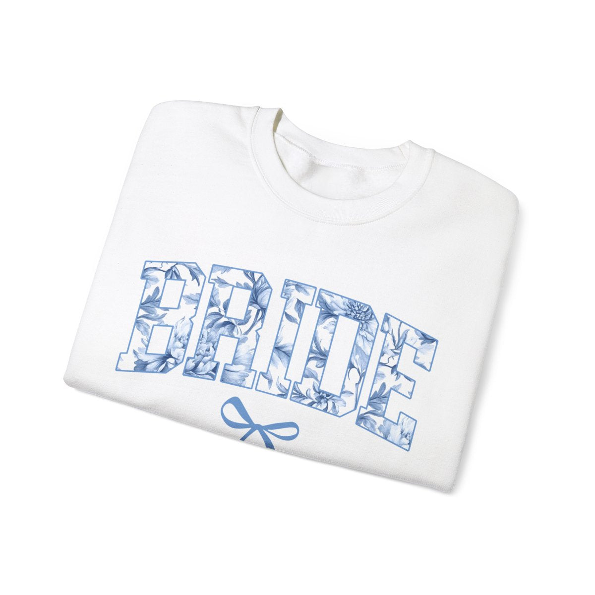 Personalized Bride Sweatshirt | Something Blue Bridal Crewneck