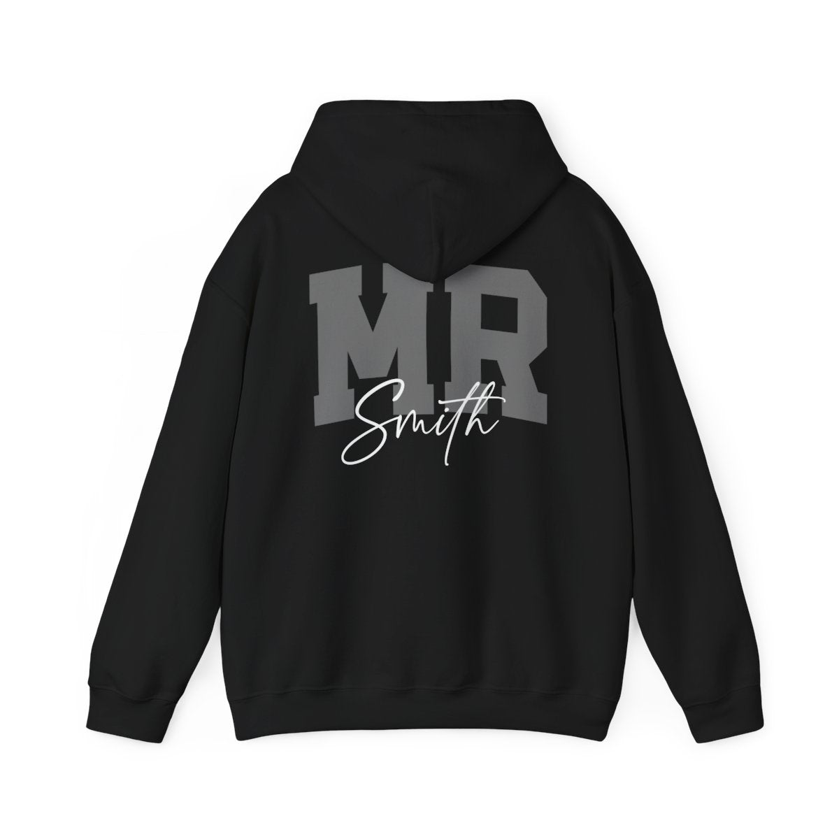 Mr. & Mrs. Matching Newlywed Hoodies – Personalized Couple Hoodie