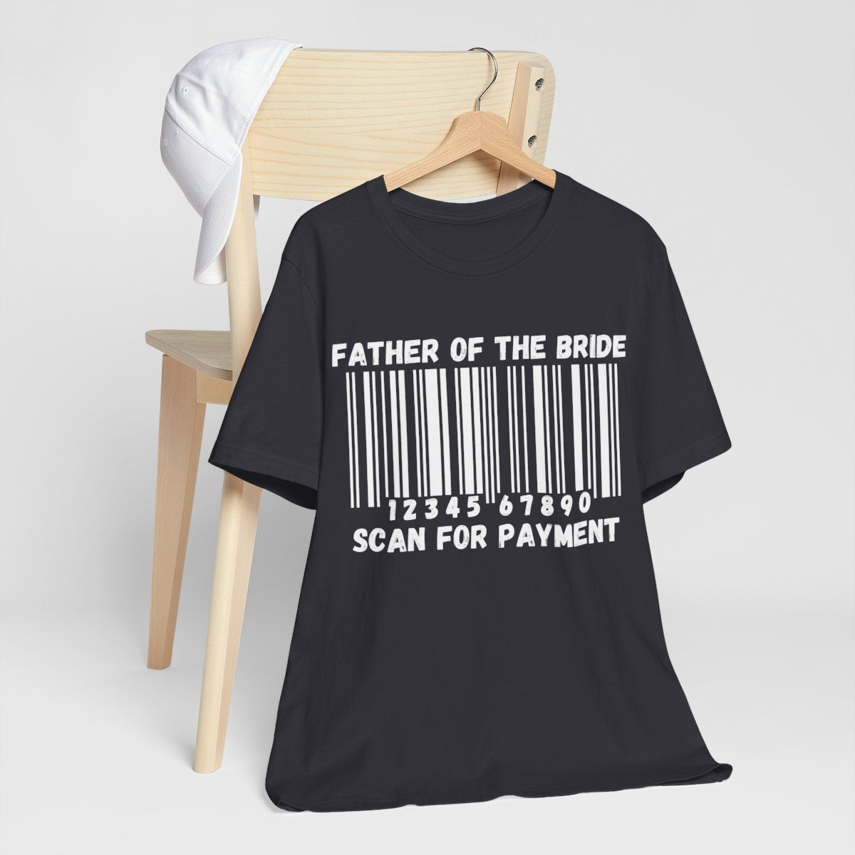 Father of the Bride "Scan for Payment" T-Shirt