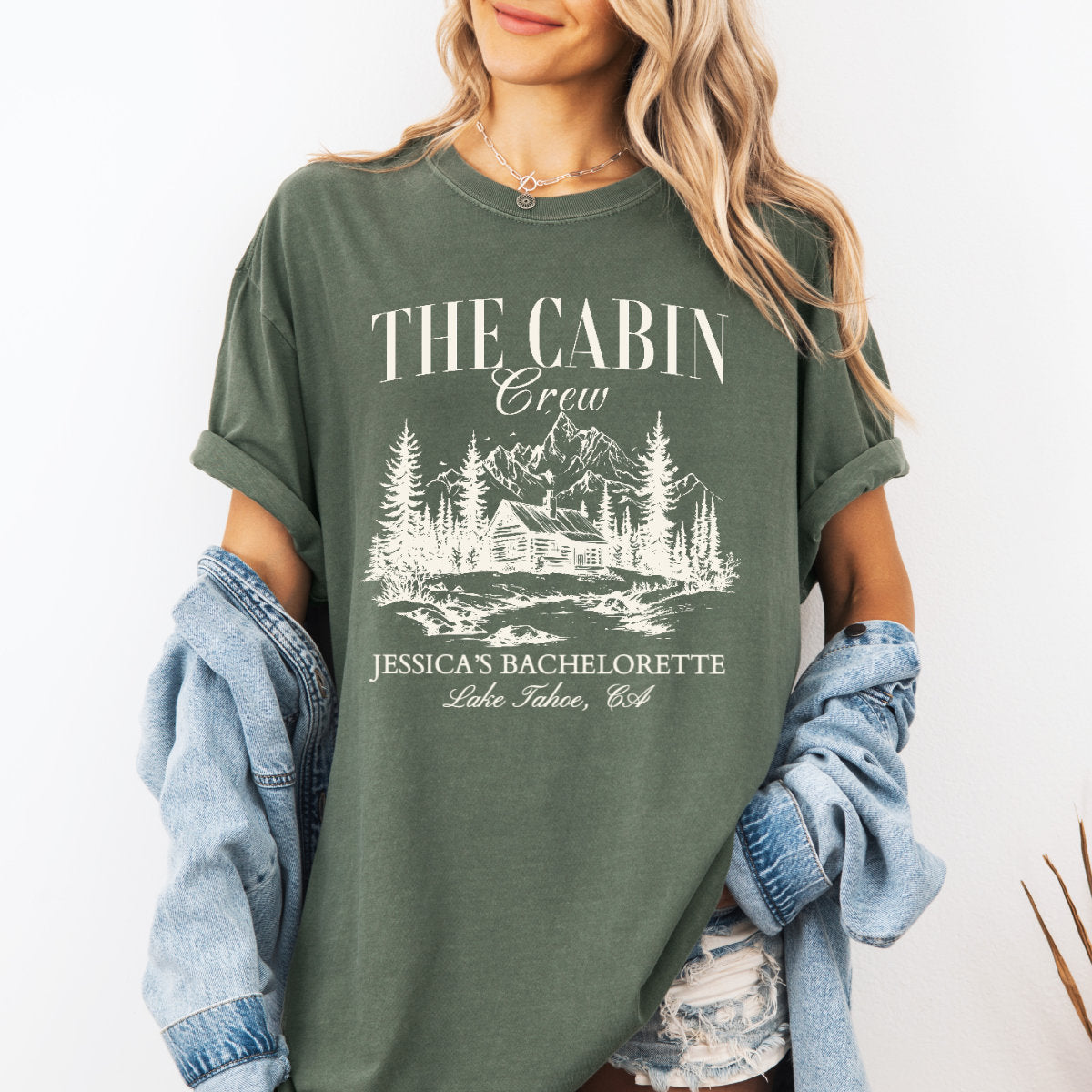 Rustic Bachelorette Camping T-Shirt