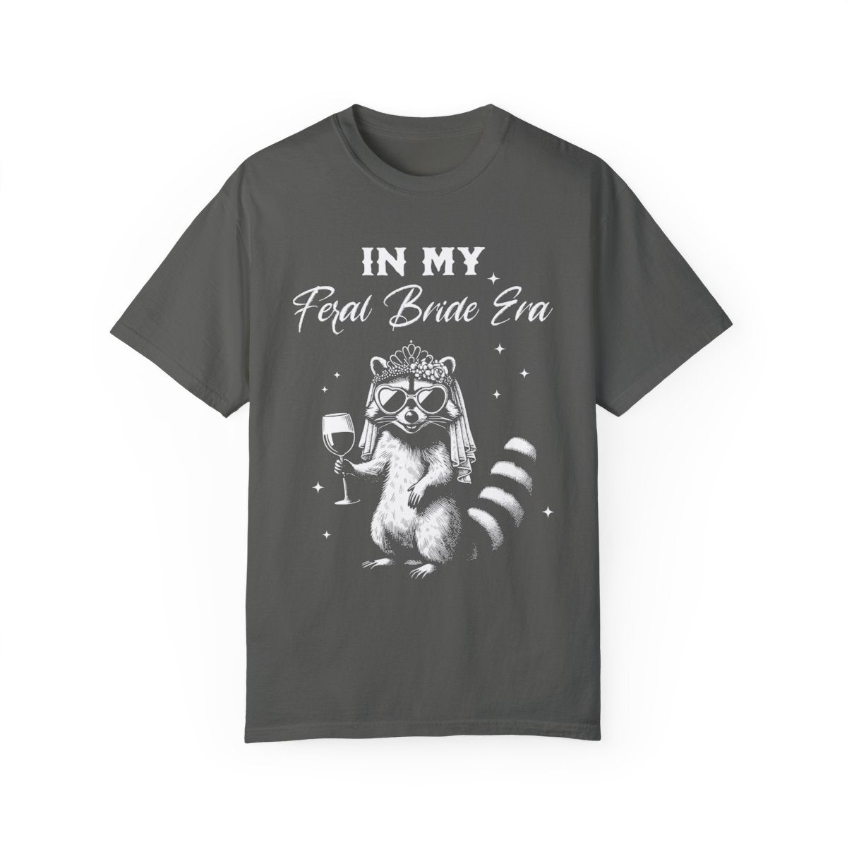 "In My Feral Bride Era" Comfort Colors T-Shirt – Funny Bridal Party Tee