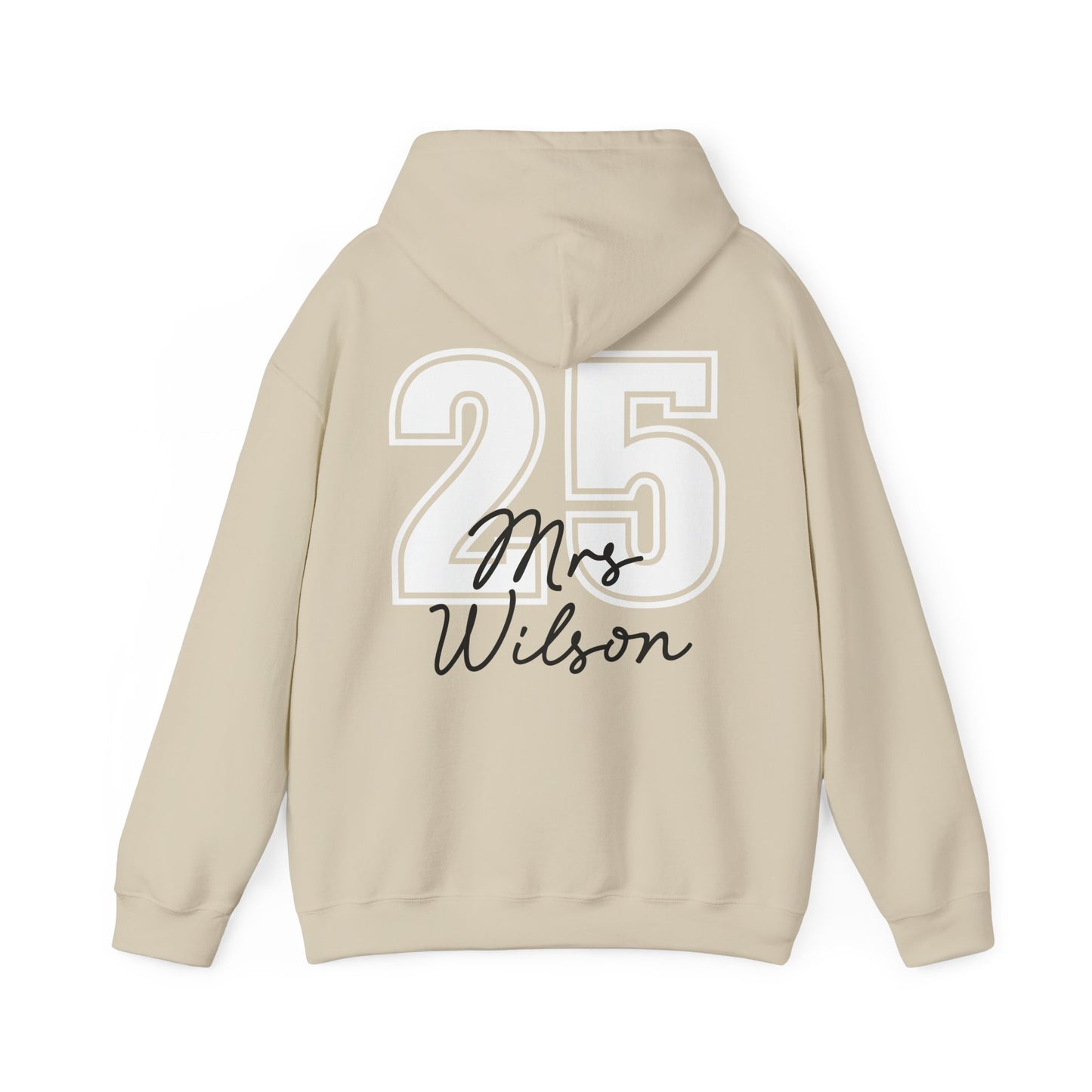 Personalized "Mrs." or "Mr." Hoodie – Custom Name & Year