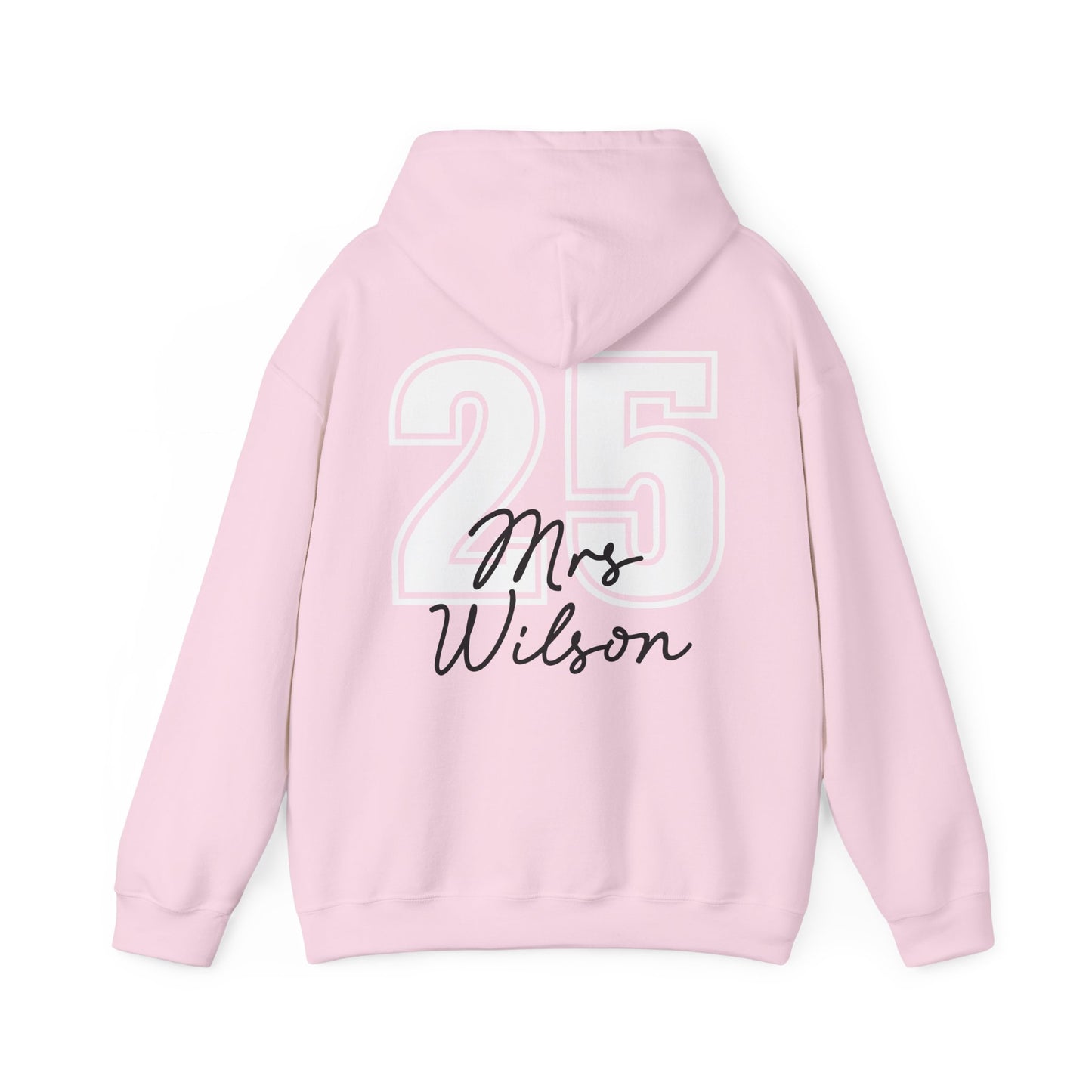 Personalized "Mrs." or "Mr." Hoodie – Custom Name & Year